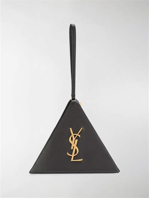 ysl triangle bag|ysl handbags farfetch.